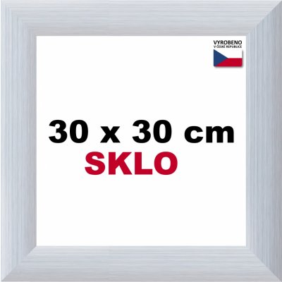 BFHM Alaska hliníkový rám 30x30 cm stříbrný – Zboží Dáma