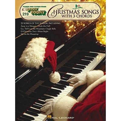 E-Z Play Today 219 Christmas Songs With 3 Chords velké noty, melodická linka, akordy – Hledejceny.cz