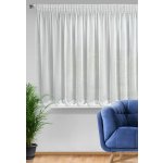 ZÁCLONA LIS 2 NA PÁSCE 300X145 CM BÍLÁ – Hledejceny.cz