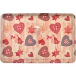 Orion Tác melamin servírovací 35x23x1,5cm HEART – Zboží Dáma