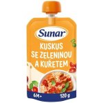 Sunar Příkrm kuskus se zeleninou a kuřetem 120 g – Sleviste.cz