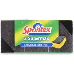 Spontex Houbička na nádobí tvarovaná Supermax, 3 ks – Zbozi.Blesk.cz