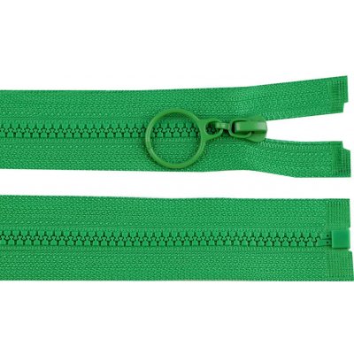 Kostěný zip No 3 délka 30 cm s kroužkem Varianta: 243 zelené kapradí, Balení: 1 ks – Hledejceny.cz