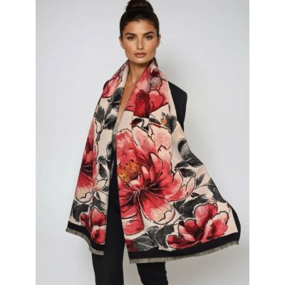 Italy Classic Scarf oboustranná šála červená – Zboží Dáma