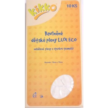Kikko Lux eco nebělené bavlněné 70 x 70 10 ks
