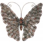 Autronic Kovová nástěnná dekorace Motýl SA313 – Sleviste.cz