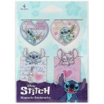 Magnetická záložka Colorino Stitch Pastel 2, 4 ks - mix motivů – Hledejceny.cz