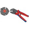 Kleště lisovací KNIPEX Kleště lisovací zásobníkové multicrimp 97 33 01