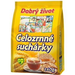 Bonavita Celozrnné suchárky 140 g