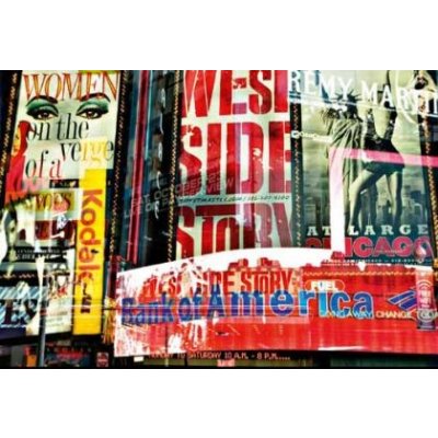 W&G F642 Fototapety Times Square Neon Stories 175 x 115 cm – Zboží Mobilmania
