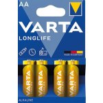 Varta Longlife AA 4 ks 4106101414 – Hledejceny.cz