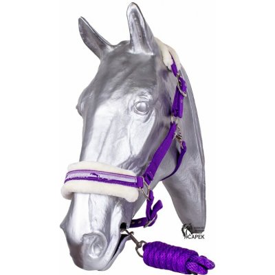 Kentaur Ohlávka a vodítko BERÁNEK Šedá – Sleviste.cz