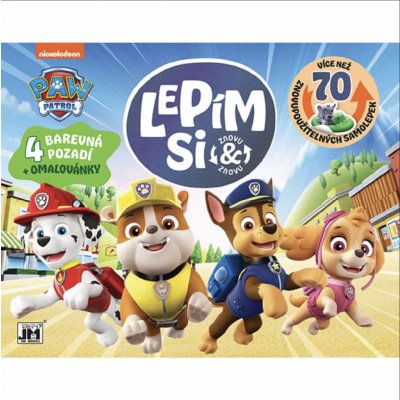 Lepím si zas a znovu Tlapkova patrola Paw Patrol – Zboží Dáma