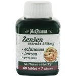 MedPharma Žen-šen 200 mg + Echinacea + leuzea 37 tablet – Hledejceny.cz