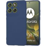Techsuit SoftFlex silikonový Motorola Edge 70 tmavě modrý – Zboží Živě