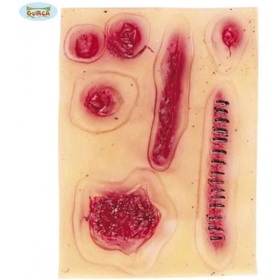 Profi efekt jizvy s lepidlem halloween 7 ks 8434077020 – Zboží Dáma