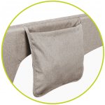 LIONELO Hanna zábrana 150 cm x 66 cm skládací o 180 stupňů Standsafe SecureBelt – Zboží Dáma