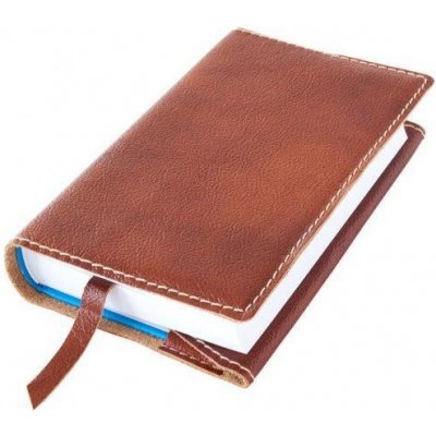 Variabilní kožený obal na knihu se záložkou kůže měděná – Zboží Dáma Variabilní kožený obal na knihu se záložkou kůže měděná – Zboží Dáma