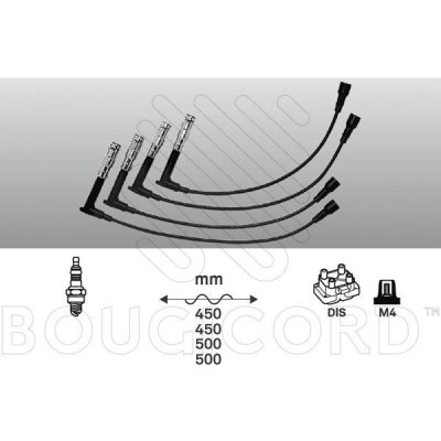 Zapalovací kabely MERCEDES-BENZ E-CLASS W210 E 230 210.037 110kW – Zbozi.Blesk.cz