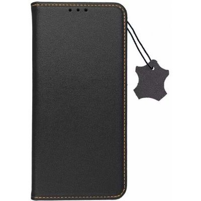 Pouzdro Elegantní kožené flip Forcell Leather Samsung Galaxy A14 - černé