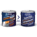 Detecha SuperKov Satin RAL 7016 pololesk 2,5kg šedý antracit – HobbyKompas.cz