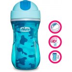 Chicco hrníček Sport termo s brčkem modrý 266 ml – Zbozi.Blesk.cz