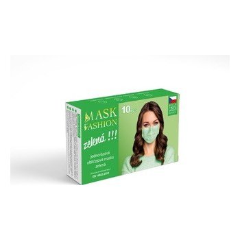 Mesaverde jednorázová obličejová maska zelená 10 ks