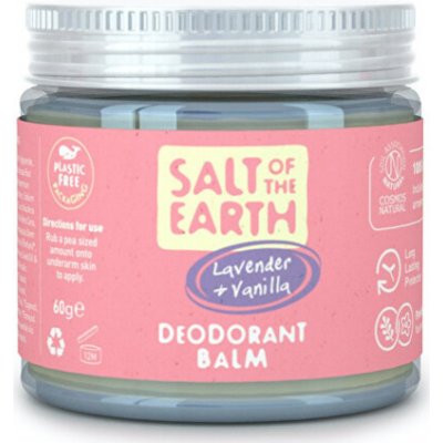 Salt Of The Earth přírodní minerální deodorant balzám Lavender & Vanilla (Deodorant Balm) 60 g