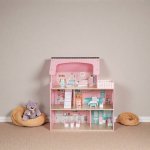 KruzzelDřevěný domeček pro panenky 26364 – Zbozi.Blesk.cz