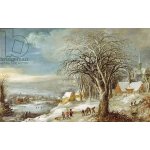 Obrazy - Momper, Joos de (ml.): Zimní krajina - reprodukce obrazu – Hledejceny.cz