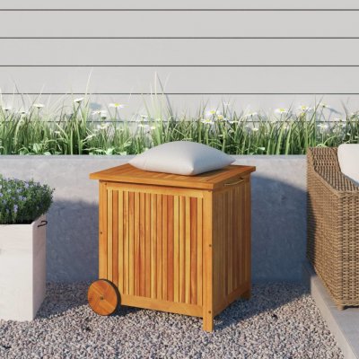vidaXL box s kolečky 60 x 50 x 58 cm masivní akácie – Zbozi.Blesk.cz