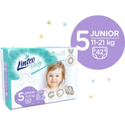 Linteo Baby Prémium Junior 11-21 kg 168 ks – Zbozi.Blesk.cz