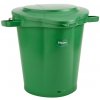 Úklidový kbelík Vikan Zelený plastový kbelík s víkem 20 l
