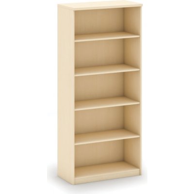 Mirelli, Kancelářský regál 800 x 400 x 1800 mm, bříza – Sleviste.cz
