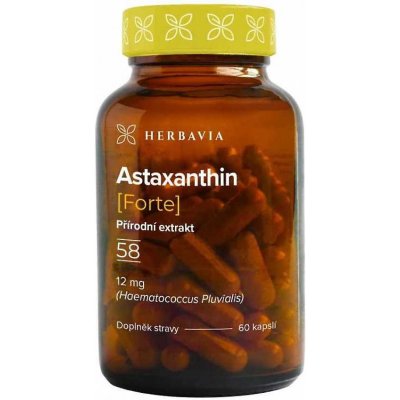 Herbavia Astaxanthin FORTE 60 kapslí – Hledejceny.cz