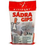 KITTFORT Sádra modelářská, bílá - 3kg