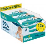 Pampers aqua harmonie ubrousky vlhčené 12 ks – Hledejceny.cz