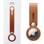 Apple AirTag Leather Loop Saddle Brown MX4A2ZM/A – Zboží Mobilmania