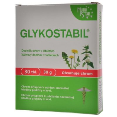 Nutristar Glykostabil 30 tablet – Hledejceny.cz