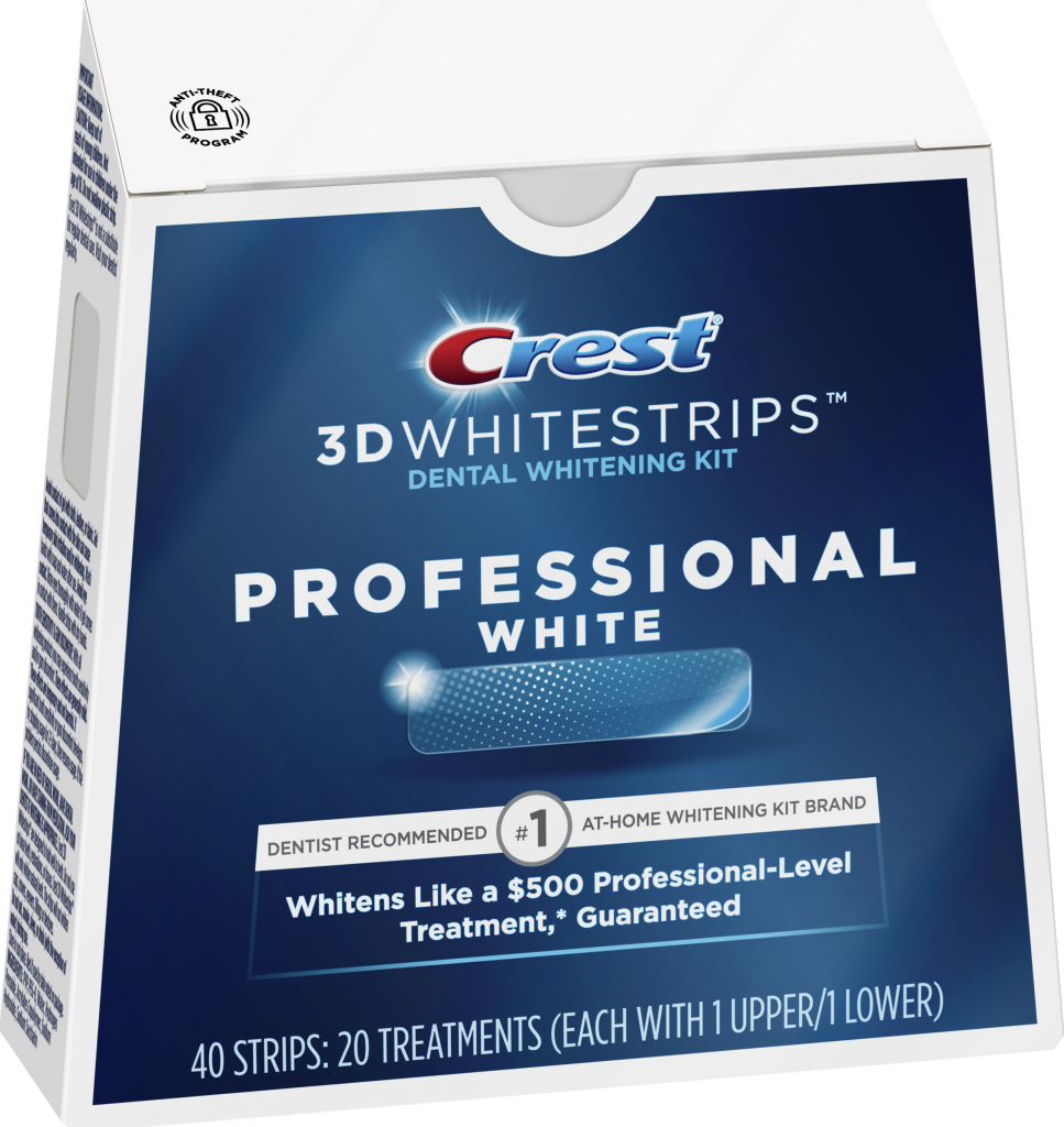Procter & Gamble Bělicí pásky Crest 3D PROFESSIONAL White 40 ks od 1 799 Kč  - Heureka.cz
