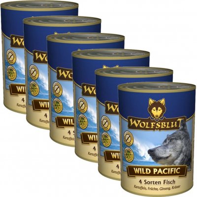 Wolfsblut Wild Pacific 6 x 395 g – Zbozi.Blesk.cz