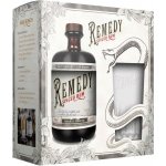 Remedy Spiced Rum 41,5% 0,7 l (dárkové balení 1 sklenice) – Zbozi.Blesk.cz