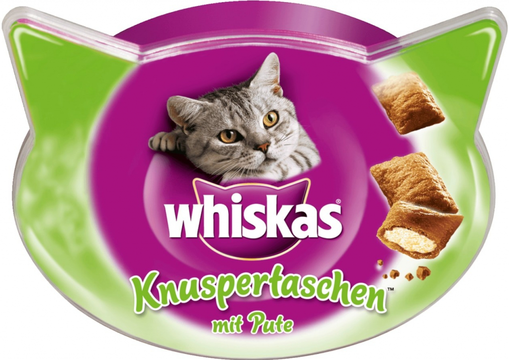 Whiskas Knuspertaschen mit Pute 60 g