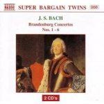 Johann Sebastian Bach: Brandenburg Concertos Nos 1-6 2 CD – Hledejceny.cz