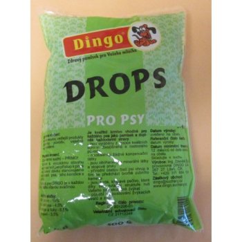 Dingo drops s přídavkem škvarků 0,5 kg