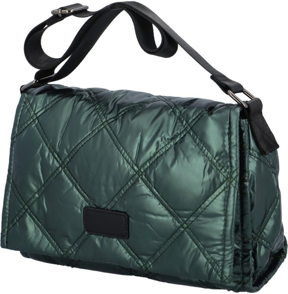 Turbo Bags dámská módní taška s prošíváním Eladio zelená