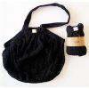 Nákupní taška a košík Tierra Organica Síťovinová taška s drobnými oky černá