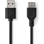 Nedis CCGP60010BK10 USB 2.0, A Zástrčka - A Zásuvka, 1m, černý