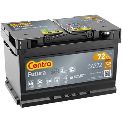 Centra Futura 12V 72Ah 720A CA722 – Zbozi.Blesk.cz