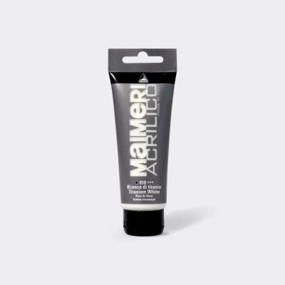 Maimeri Acrilico akrylová barva 75 ml bílá titanová 018 – Hledejceny.cz